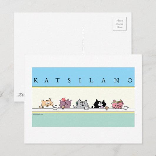 Katsilano Vancouver Briefkaart (Voorkant / Achterkant)