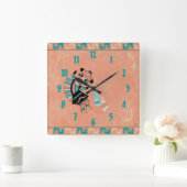 Katsina (Kachina) Dans Vierkante Klok (Huis)