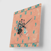 Katsina (Kachina) Dans Vierkante Klok (Hoek)