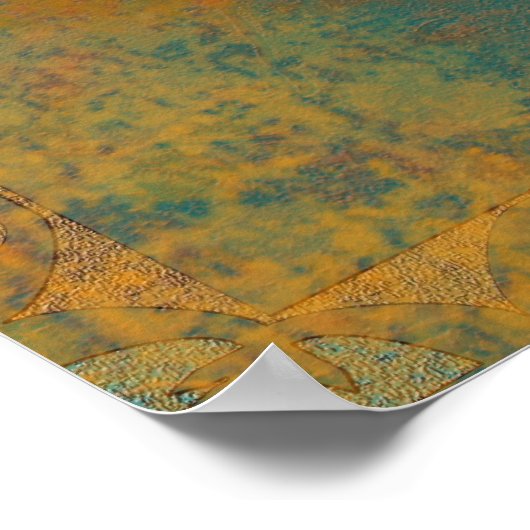 Katsina Sun Face Poster (Hoek)