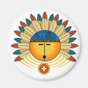 Katsina SunFace Magneet