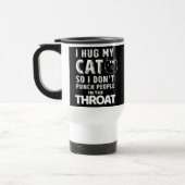  katstijl - Pet Lovers Gift - Ik hou mijn kat vast Reisbeker (Links)