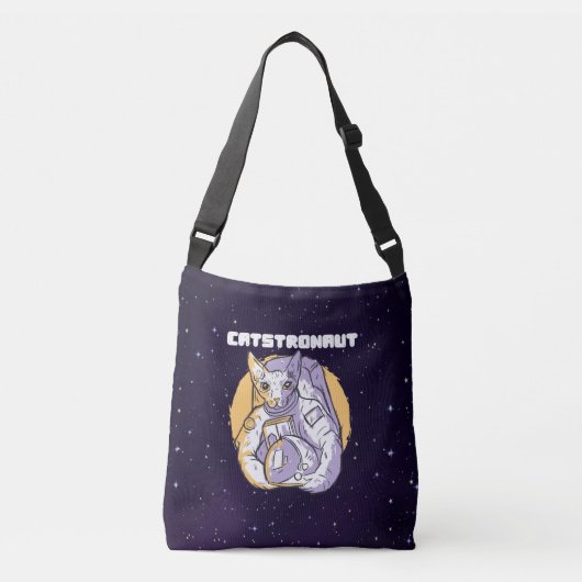 Katstronaut Kat Kosmonaut Crossbody Tas (Voorkant)