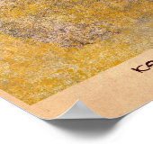 Katsuda Yukio Owl japans oosterse fijne kunst Poster (Hoek)