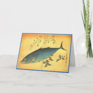Katsuo (Skipjack Tuna) - Hiroshige's kleurrijke vi Kaart