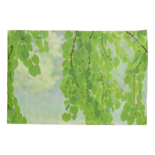 Katsura Tree Limbs in Springtime | Seabeck, WA Kussensloop (Achterkant-Links)