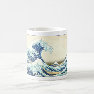 Katsushika Great Wave van Kanagawa Koffiemok