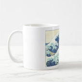 Katsushika Great Wave van Kanagawa Koffiemok (Links)