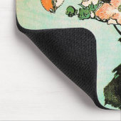 Katsushika Hokusai (葛 飾 北 斎) - Hibiscus en Sparrow Muismat (Hoek)