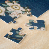 Katsushika Hokusai 葛 飾 北 Goldfinch en Cherry Tree Legpuzzel (Zijkant)