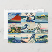Katsushika Hokusai - 36 Gezichten op Mt Fuji selec Briefkaart (Voorkant / Achterkant)