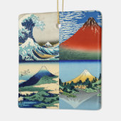 Katsushika Hokusai - 36 Uitzichten van de berg Fuj Keramisch Ornament (Links)