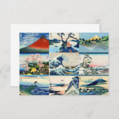 Katsushika Hokusai - 36 Uitzichten van de heer Fuj Bedankkaart (Voorkant / Achterkant)