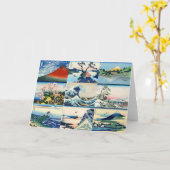 Katsushika Hokusai - 36 Uitzichten van de heer Fuj Kaart (Gele Bloem)