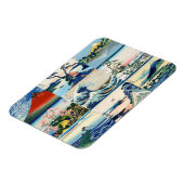 Katsushika Hokusai - 36 Uitzichten van de heer Fuj Magneet (Linkerzijde)