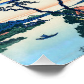 Katsushika Hokusai - 36 Uitzichten van de heer Fuj Perfect Poster (Hoek)