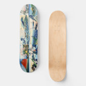 Katsushika Hokusai - 36 Uitzichten van de heer Fuj Persoonlijk Skateboard (Voorkant)