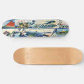 Katsushika Hokusai - 36 Uitzichten van de heer Fuj Persoonlijk Skateboard (Horizontaal)
