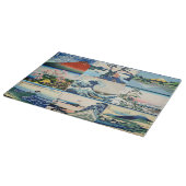 Katsushika Hokusai - 36 Uitzichten van de heer Fuj Snijplank (Hoek)