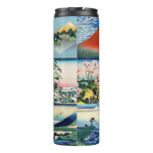 Katsushika Hokusai - 36 Uitzichten van de heer Fuj Thermosbeker (Achterkant)