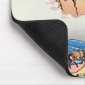 Katsushika Hokusai - Achterkant van Fuji, Minobu r Muismat (Hoek)