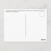 Katsushika Hokusai - Amida-Herfsten Briefkaart (Achterkant)