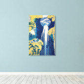 Katsushika Hokusai - Amida-Herfsten Canvas Afdruk (Insitu (Houten vloer))
