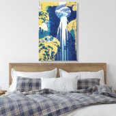 Katsushika Hokusai - Amida-Herfsten Canvas Afdruk (Insitu (Slaapkamer))