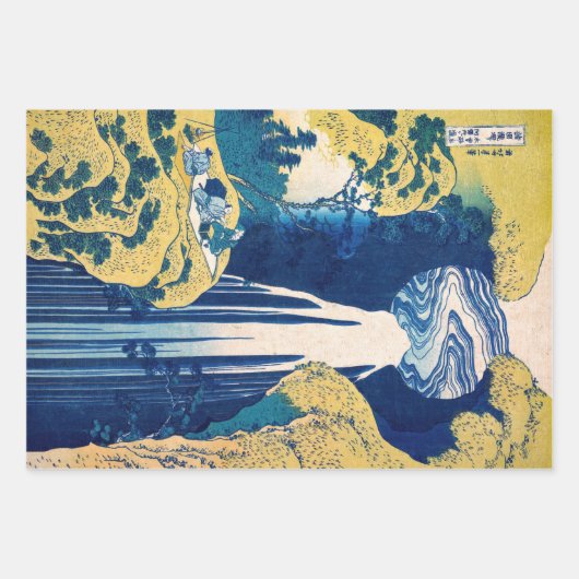 Katsushika Hokusai - Amida-Herfsten Inpakpapier Vel (Voorkant 2)