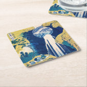 Katsushika Hokusai - Amida-Herfsten Kartonnen Onderzetters (Schuin)