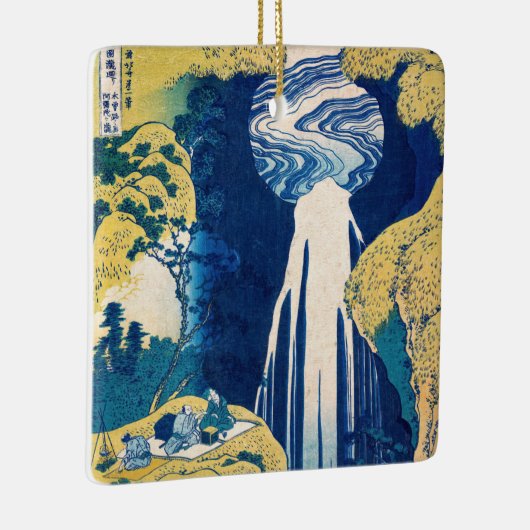 Katsushika Hokusai - Amida-Herfsten Keramisch Ornament (Rechts)