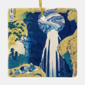 Katsushika Hokusai - Amida-Herfsten Keramisch Ornament (Voorkant)