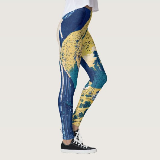 Katsushika Hokusai - Amida-Herfsten Leggings (Rechts)