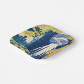 Katsushika Hokusai - Amida-Herfsten Papieren Bordje (Gebogen)