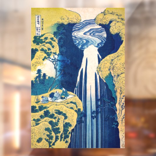 Katsushika Hokusai - Amida-Herfsten Raamsticker (Vel 2)