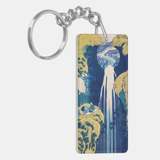 Katsushika Hokusai - Amida-Herfsten Sleutelhanger (Voorkant Links)