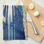 Katsushika Hokusai - Amida-Herfsten Theedoek (Quarter Fold)