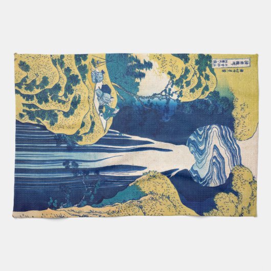 Katsushika Hokusai - Amida-Herfsten Theedoek (Horizontaal)