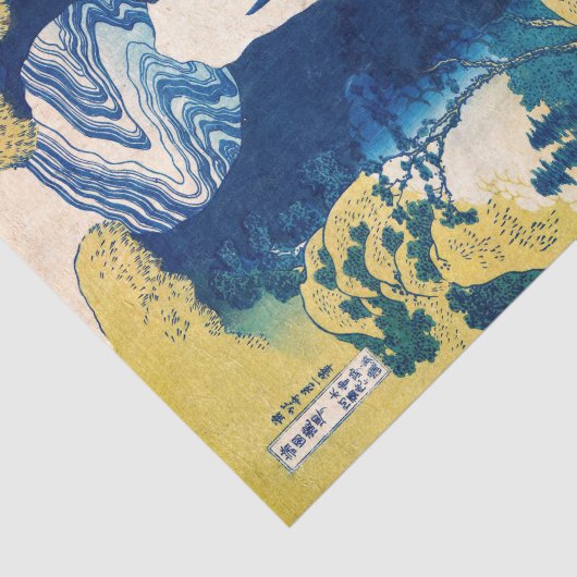 Katsushika Hokusai - Amida-Herfsten Tissuepapier (Detail)