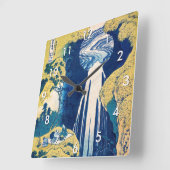 Katsushika Hokusai - Amida-Herfsten Vierkante Klok (Hoek)