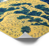 Katsushika Hokusai - Amida-waterval Poster (Hoek)