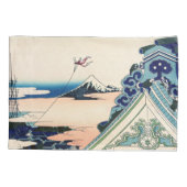 Katsushika Hokusai - Asakusa Honganji temple, Edo Kussensloop (Achterkant)