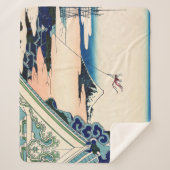 Katsushika Hokusai - Asakusa Honganji temple, Edo Sherpa Deken (Voorkant)