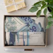 Katsushika Hokusai - Asakusa Honganji temple, Edo Tissuepapier (Geschenk)