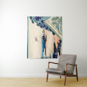 Katsushika Hokusai - Asakusa Honganji temple, Edo Wandkleed (In situ)