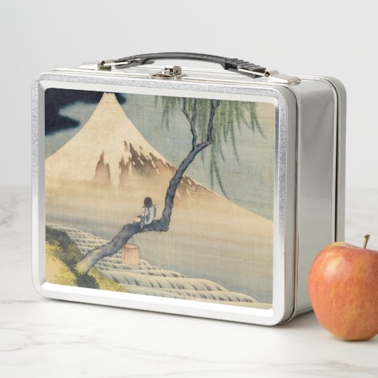 Katsushika Hokusai - Boy Kijkend de Fuji (In situ)