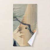 Katsushika Hokusai - Boy Kijkend de Fuji Bad Handdoek (Handdoek)