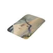 Katsushika Hokusai - Boy Kijkend de Fuji Badmat (Gekanteld)