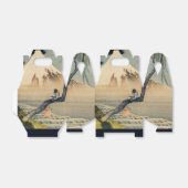 Katsushika Hokusai - Boy Kijkend de Fuji Bedankdoosjes (Uitgevouwen)