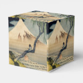 Katsushika Hokusai - Boy Kijkend de Fuji Bedankdoosjes (Achterkant)